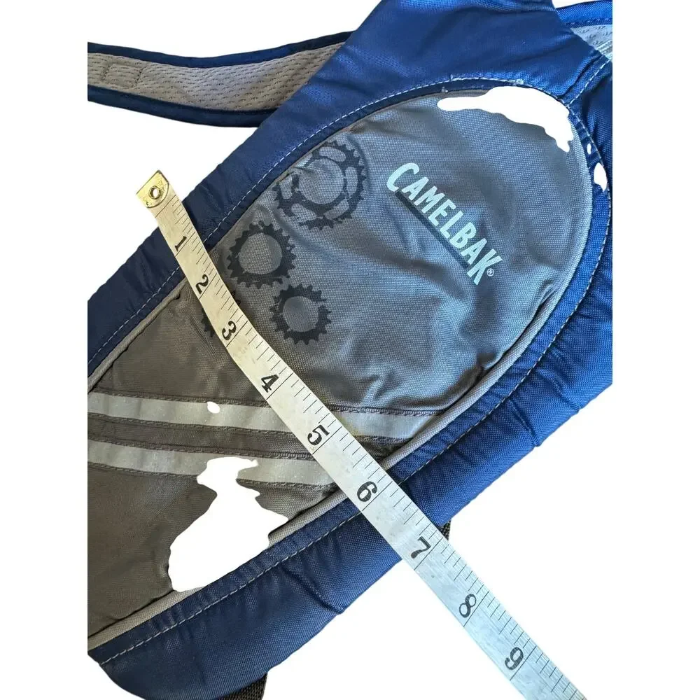 CamelBak Blue Gray Lightweight Cycling Hydration Backpack Small No Bladder